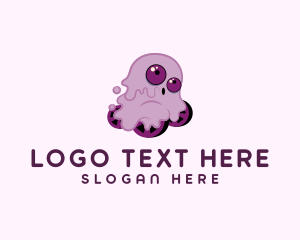 Online Gaming - Spooky Monster Skate logo design