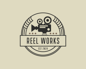 Reel - Movie Production Reel logo design