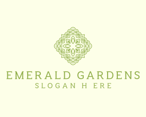 Leaf Garden Landscape logo design