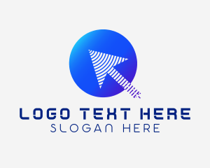 Web Developer - Web Developer Cursor logo design