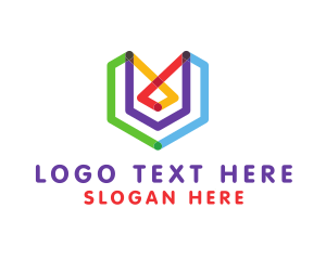 Animation - Multimedia Colorful Letter U logo design
