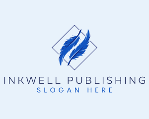 Publishing - Feather Publishing Author logo design