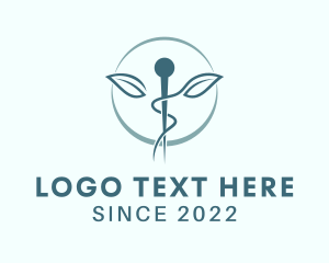 Oriental Acupuncture Treatment logo design