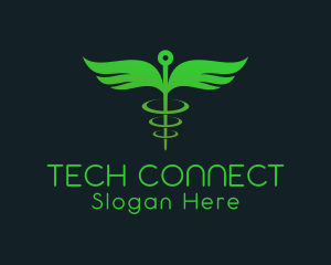 Treatment - Medical Acupuncture Wings logo design