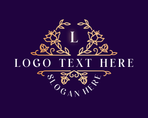 Badge - Luxury Flower Garden logo design