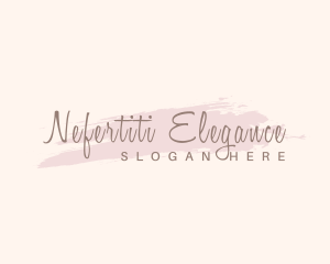 Elegant Feminine Signature logo design