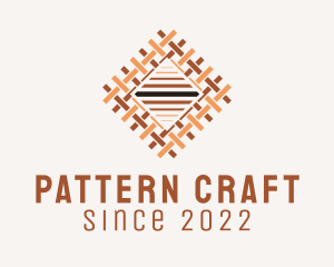 Weave Textile Pattern  logo design