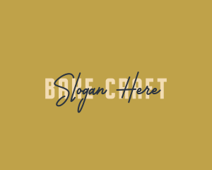 Stylish Signature Boutique logo design