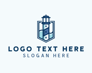 Coastal - Lighthouse Coastal Port logo design