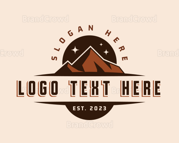 Mountain Hiking Tour Logo