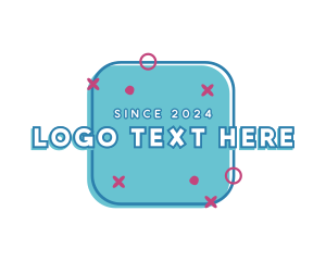 Quirky Doodle Shapes Logo