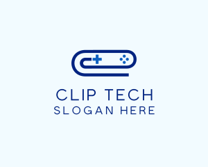 Gaming Console Clip logo design