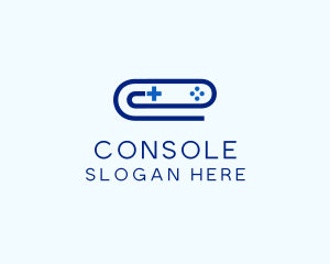 Gaming Console Clip logo design