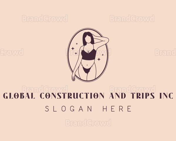 Lingerie Fashion Boutique Logo