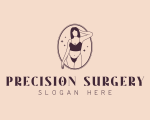 Lingerie Fashion Boutique logo design