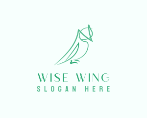 Bird Owl Nature logo design