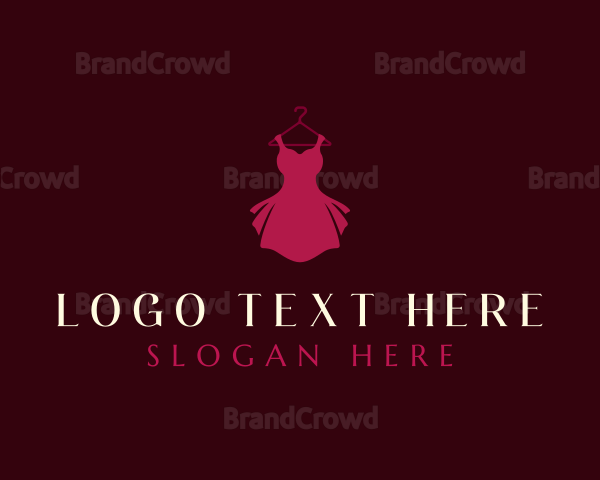 Woman Dress Boutique Logo