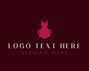 Hanger - Woman Dress Boutique logo design