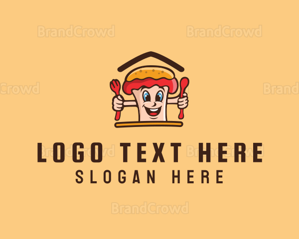 Hot Dog Sandwich Logo