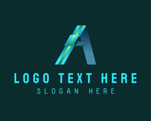 Letter A - Generic Geometric Letter A logo design