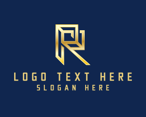 Crypto - Generic Luxury Crypto Letter R logo design