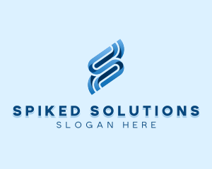 Curved Ribbon Consulting logo design