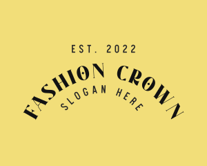 Fashion Retro Craft logo design