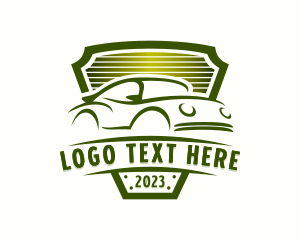 Sports Car Drag Racing Logo