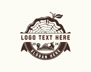 Repair - Carpentry Woodworking Lumberjack logo design