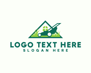 Yard - Mower House Gardening logo design