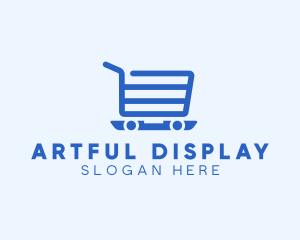 Online Shopping Cart logo design