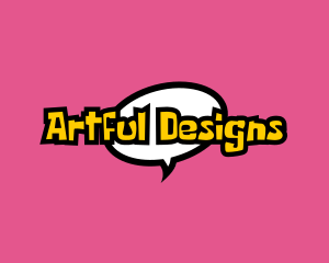 Pop Art Comic logo design