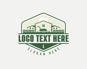 Gardening - House Gardening Mower logo design