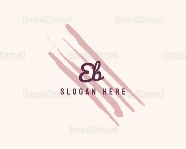 Watercolor Fashion Brand Logo