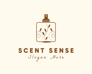 Scented Perfume Bottle logo design