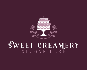 Sweet Dessert Cake logo design