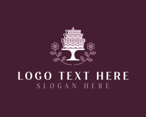 Food - Sweet Dessert Cake logo design