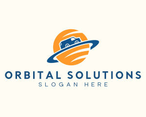 Van Orbit Logistics logo design