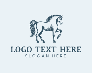Ranch - Ranch Wild Horse logo design