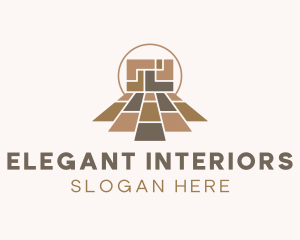 Carpentry Wood Flooring logo design