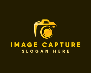 Capture - Lens Camera Photographer logo design