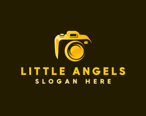 Cinematographer - Lens Camera Photographer logo design