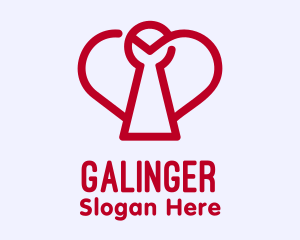 Dating App - Heart Safety Dating App logo design