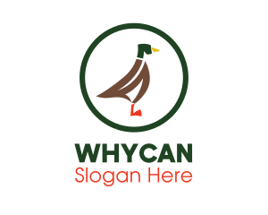 Nature - Duck Poultry Animal logo design