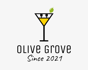 Olive - Martino Piano Glass logo design