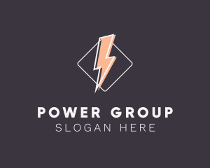 Energy Lightning Electricity Logo