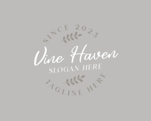 Cursive Wheat Bakery logo design