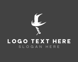 Mobster - Smoking Mysterious Man logo design