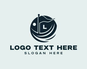 Golfing - Golfing Golf Course logo design