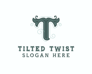 Wedding Planner Styling Letter T logo design